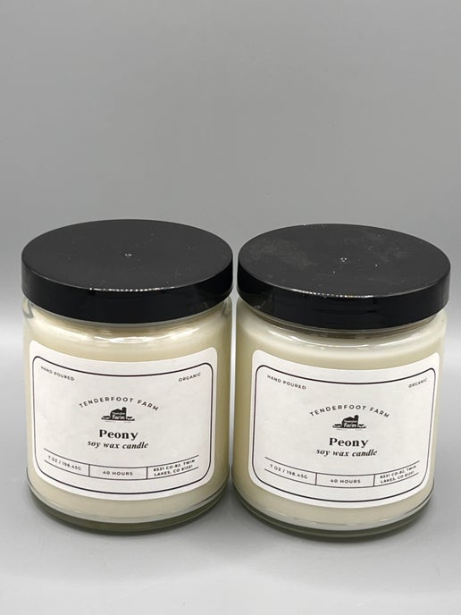 Peony Candle
