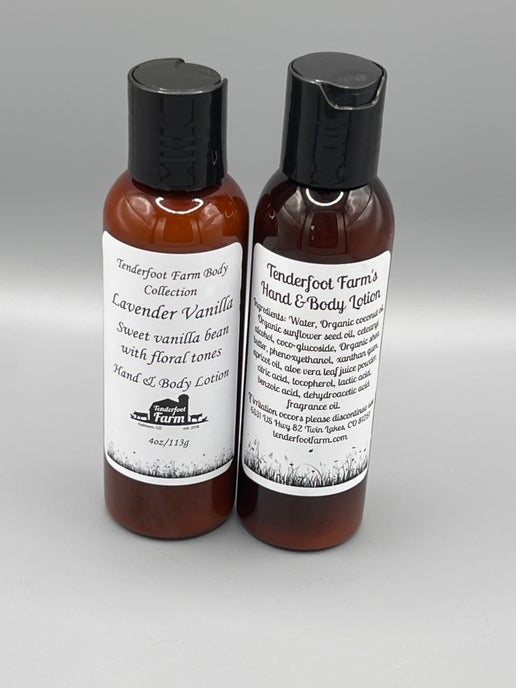 Lavender Vanilla Hand and Body Lotion