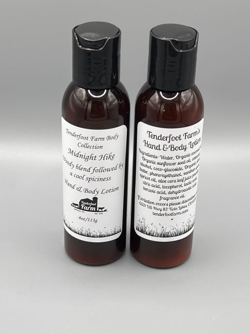 Midnight Hike Hand and Body Lotion
